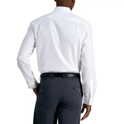 Haggar Long Sleeve Button-Down Dress Shirt