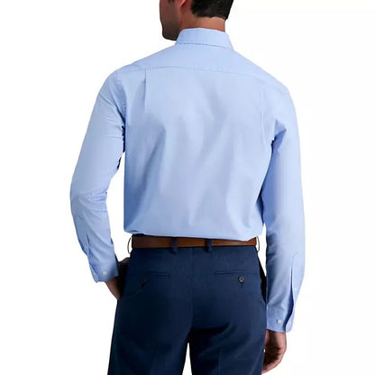 Haggar Long Sleeve Button-Down Dress Shirt