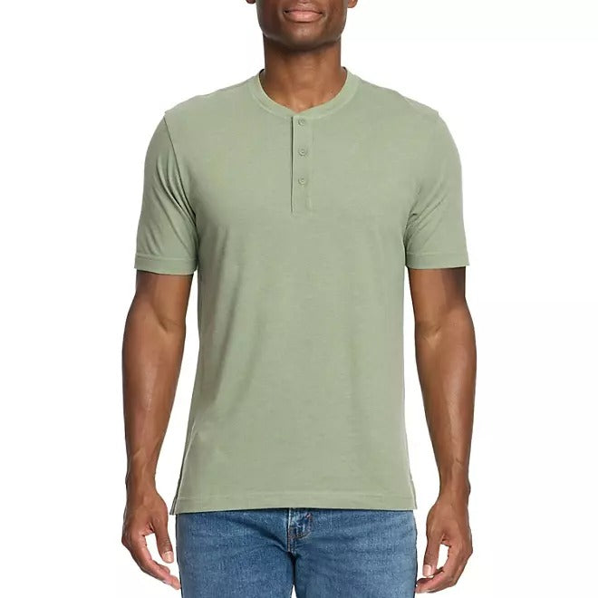 WP Weatherproof 2 Pack Short Sleeve Henley