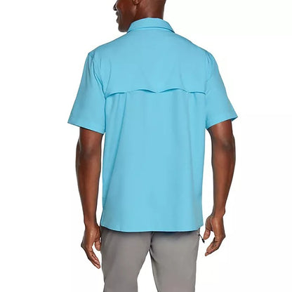 Eddie Bauer Short Sleeve Woven Tech Shirt