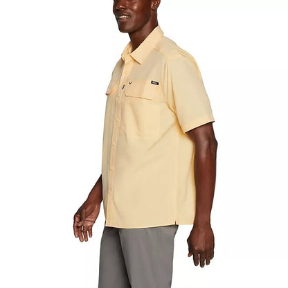 Eddie Bauer Short Sleeve Woven Tech Shirt