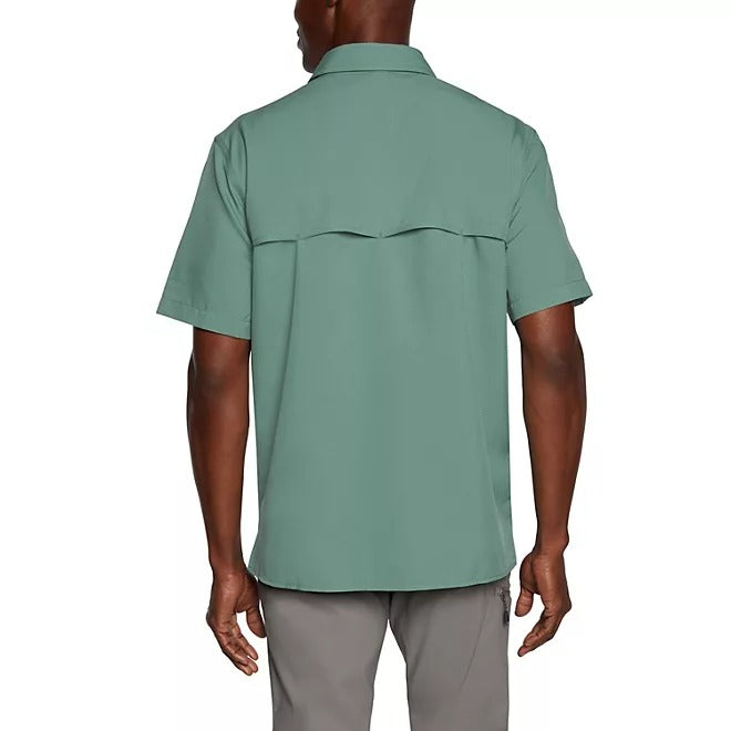 Eddie Bauer Short Sleeve Woven Tech Shirt