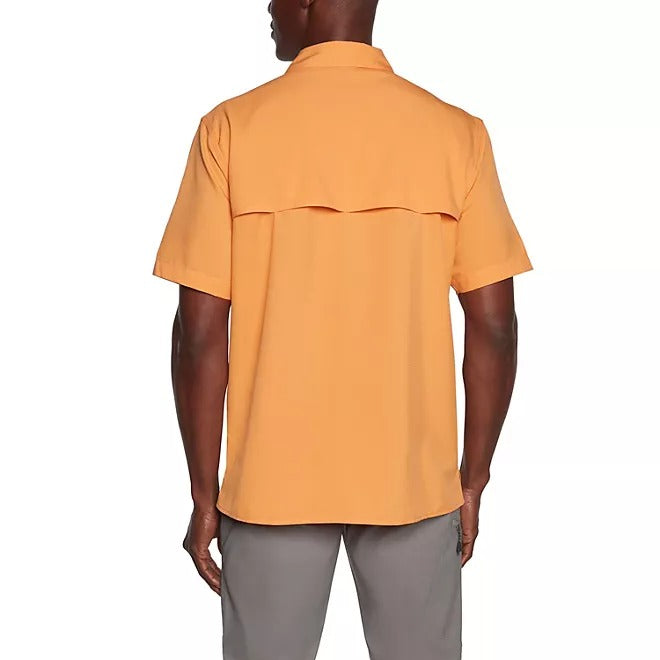 Eddie Bauer Short Sleeve Woven Tech Shirt