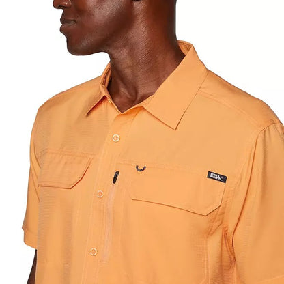 Eddie Bauer Short Sleeve Woven Tech Shirt