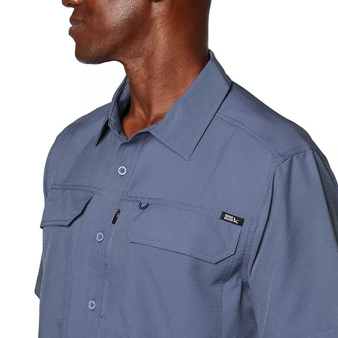 Eddie Bauer Short Sleeve Woven Tech Shirt