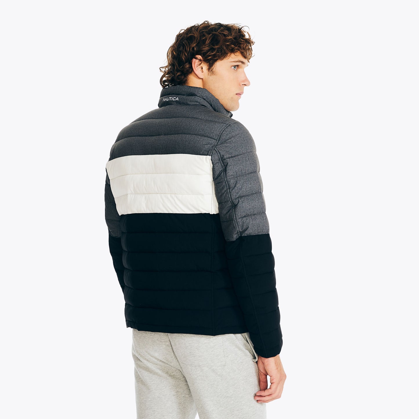 Chamarra para caballero Nautica Sustainably Crafted Reversible Quilted Jacket