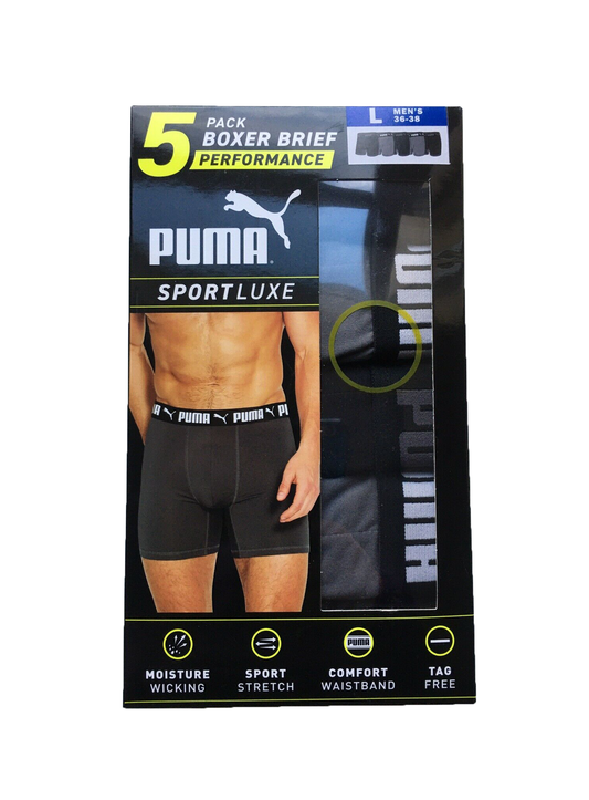 Boxer Puma  para Caballero 5 piezas