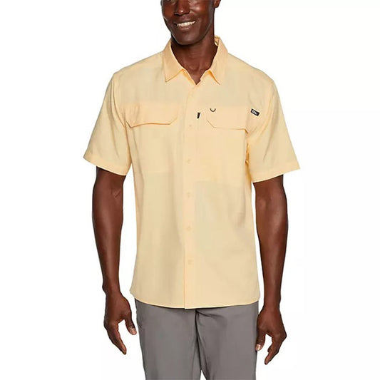 Eddie Bauer Short Sleeve Woven Tech Shirt