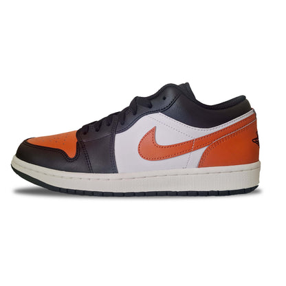 Jordan men's low starfish white-orange-black