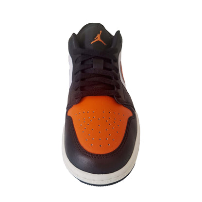 Jordan men's low starfish white-orange-black