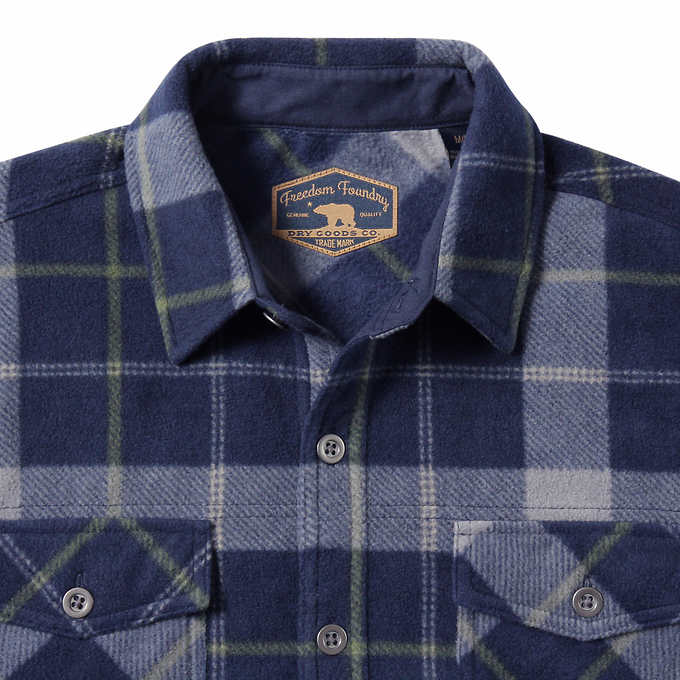 Camisa para Caballero Freedon Froundry Plaid Fleece