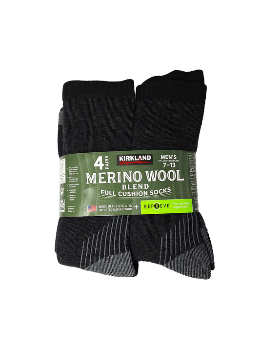 Calcetines para caballero Kirkland signature merino wool blend