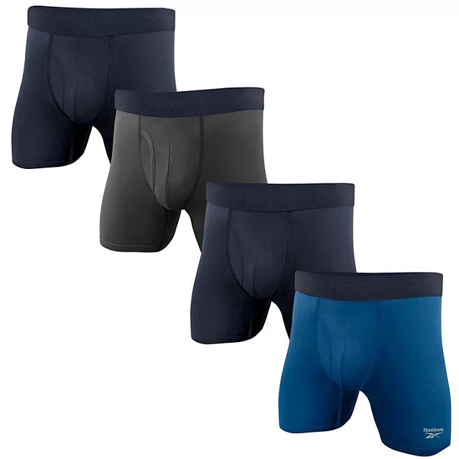 Boxer para caballero REEBOK performance brief 4 piezas