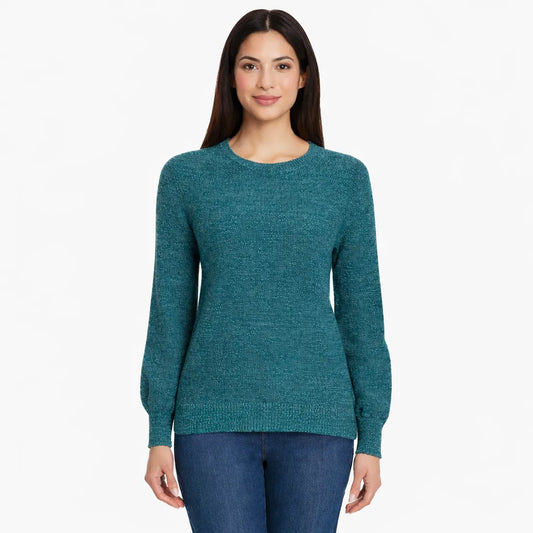 Gloria Vanderbilt Women's Crewneck Sweater