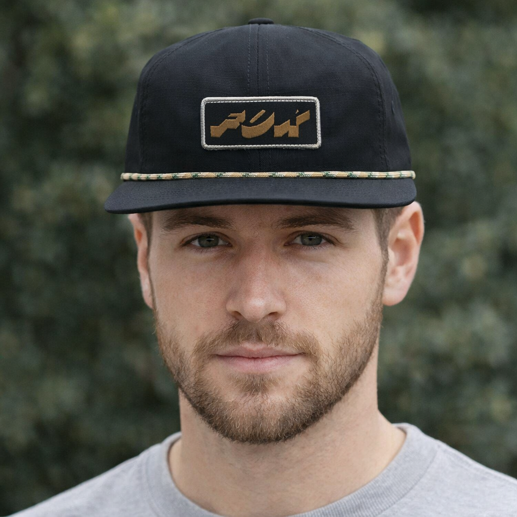 Fox Racing Leo Rope Snapback Hat Black One Size Adjustable - Image 4