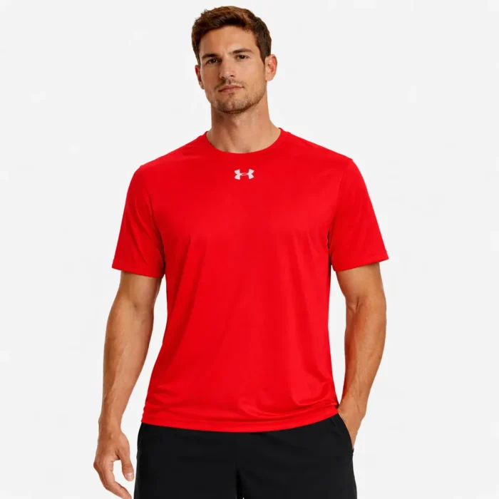 Under Armour Men's Tech Short Sleeve Red Tee XL