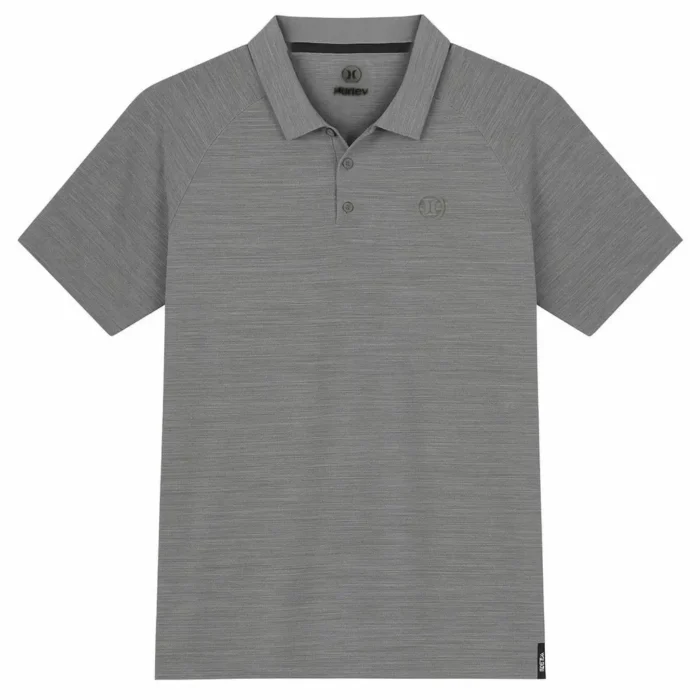 Hurley Men's Performance Stretch Moisture Wicking Shirt, Gray, Size M