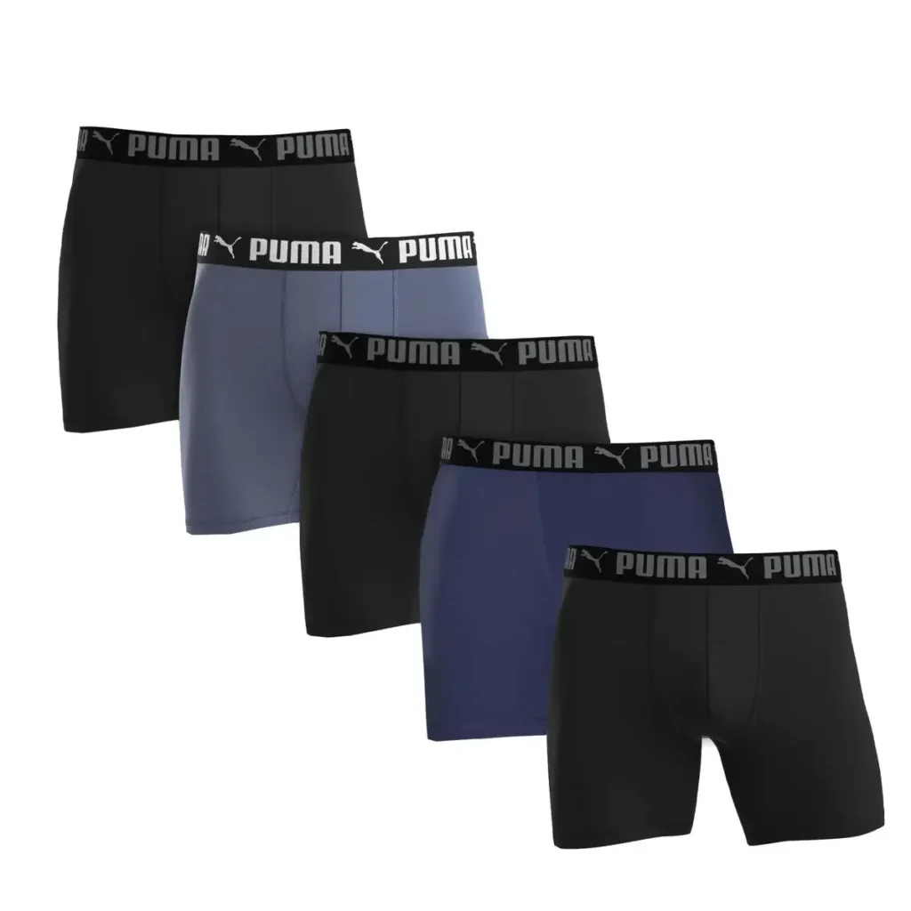 PUMA Men's Boxer Brief 5-Pack