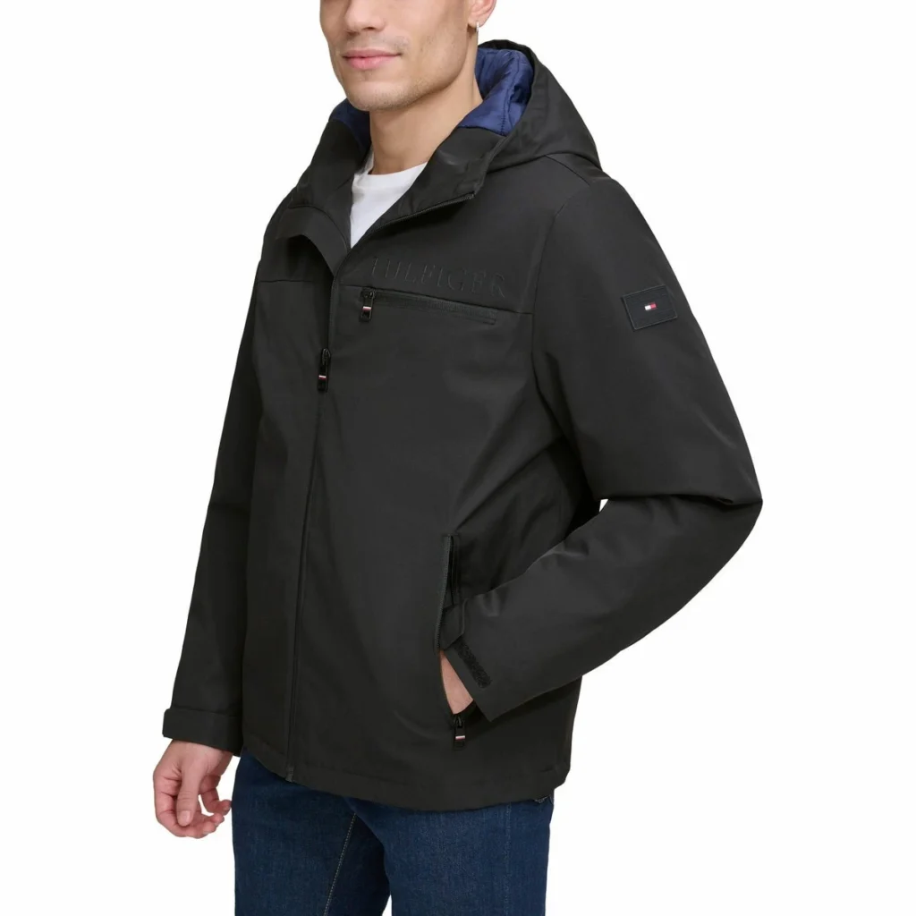 Tommy Hilfiger Men's Performance Jacket Wind and Water Resistant