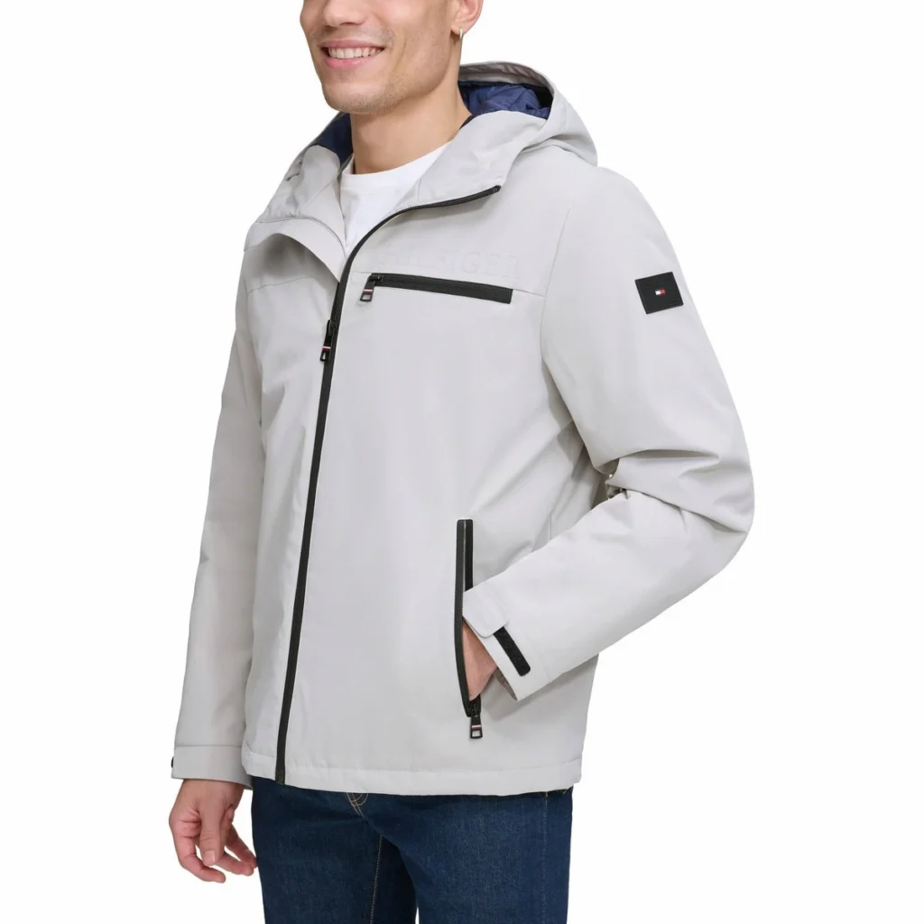 Tommy Hilfiger Men's Performance Jacket Wind and Water Resistant