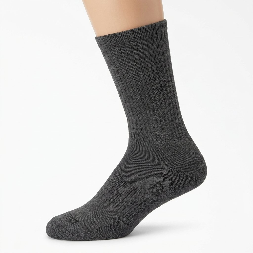 Dickies Men's Dri-Tech Crew Performance Work Socks 6-Pair