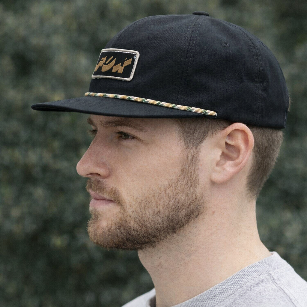 Fox Racing Leo Rope Snapback Hat Black One Size Adjustable - Image 4