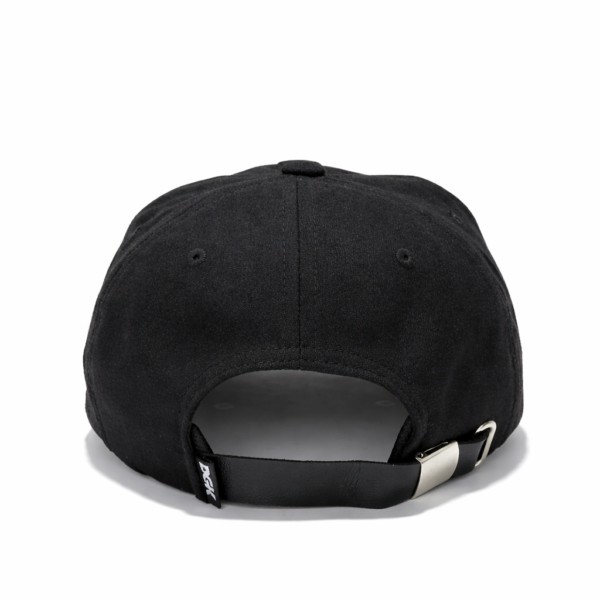 DGK Rivaldad Snapback Hat Black One Size Adjustable