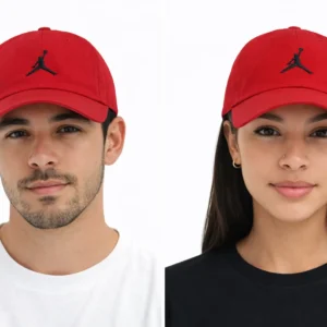 Jordan Unisex Hat DC3673-687 Red Adjustable One Size - Image 5