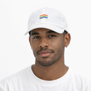 Vans Pride Curv Together Hat White One Size Adjustable - Image 2