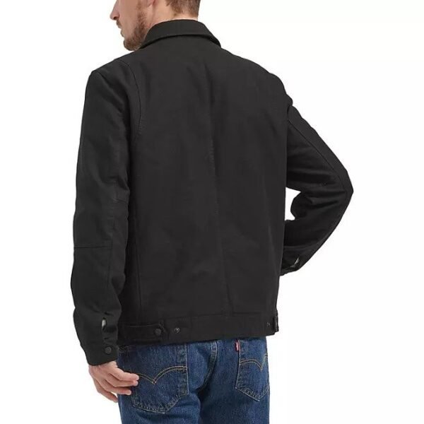 Levi's Men's Cotton Jacket, Black, Brown