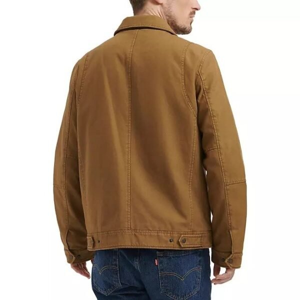 Levi's Men's Cotton Jacket, Black, Brown