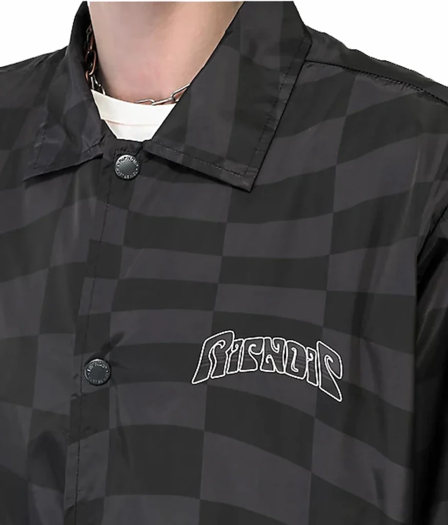Ripndip Men's Black Bomber Jacket Lightweight Coat