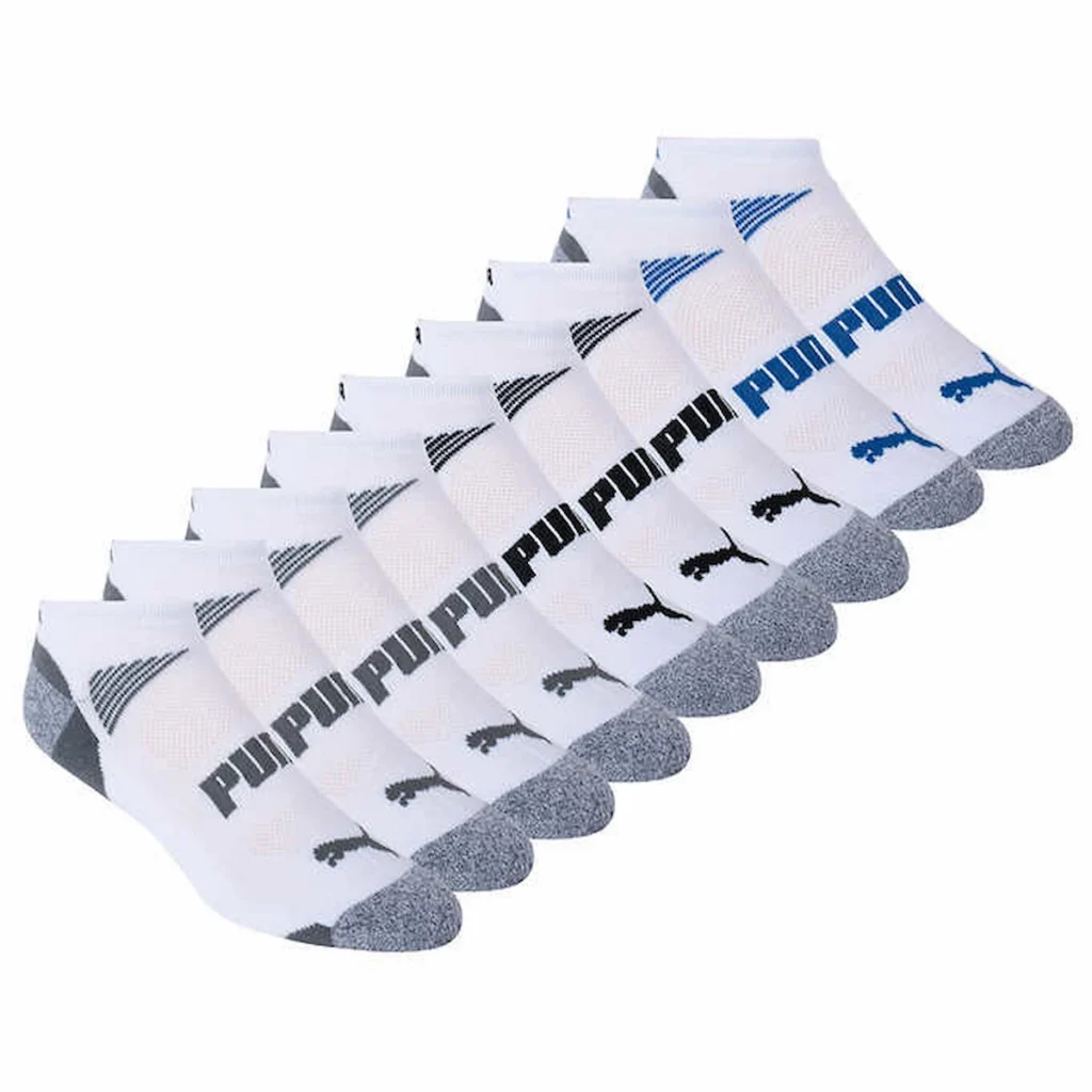 Puma Men's Coolmax 10 Pack Socks