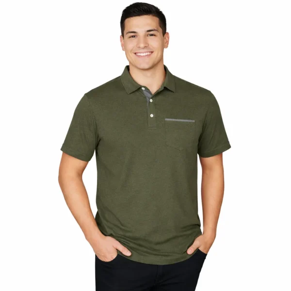 Tahari Men's Fine Cotton Interlock Shirt