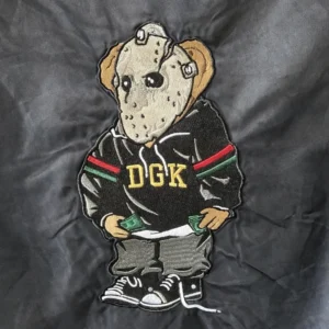 DGK Prime Men's Black Bomber Jacket - Image 3