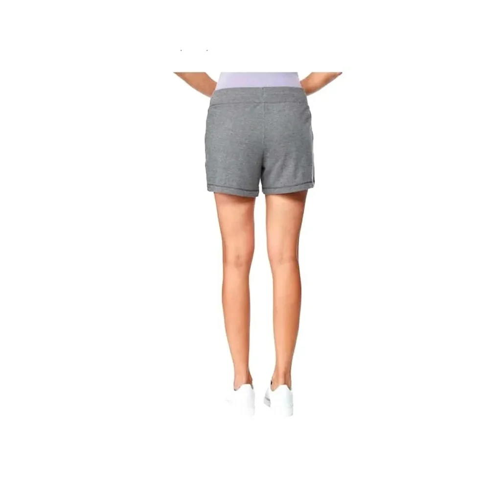32 Degrees women's pull-on short charcol/purple 2-pack