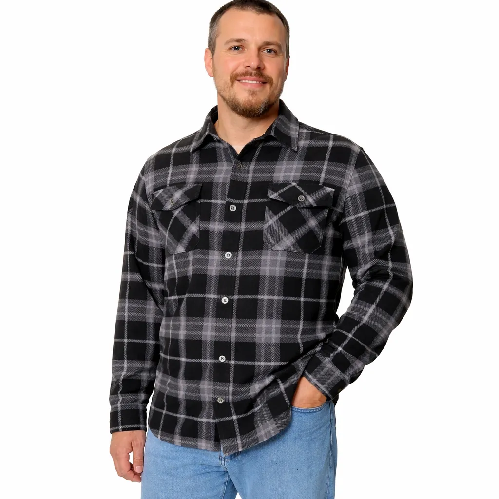 Freedom Foundry Men's Plaid Fleece Shirt NWT - Image 4