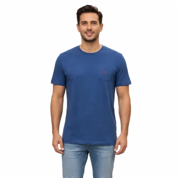 u.s. polo assn. Men's Short Sleeve T-Shirt Pocker Crew Tee