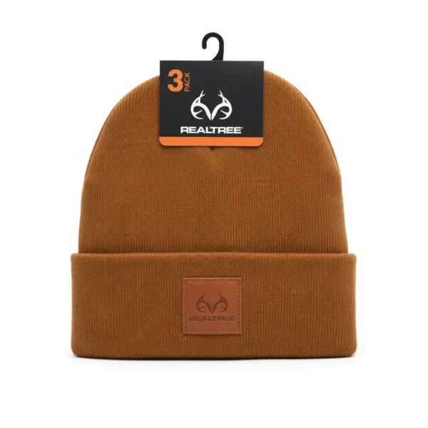 Realtree Men's Coldweather Beanie 3-pack