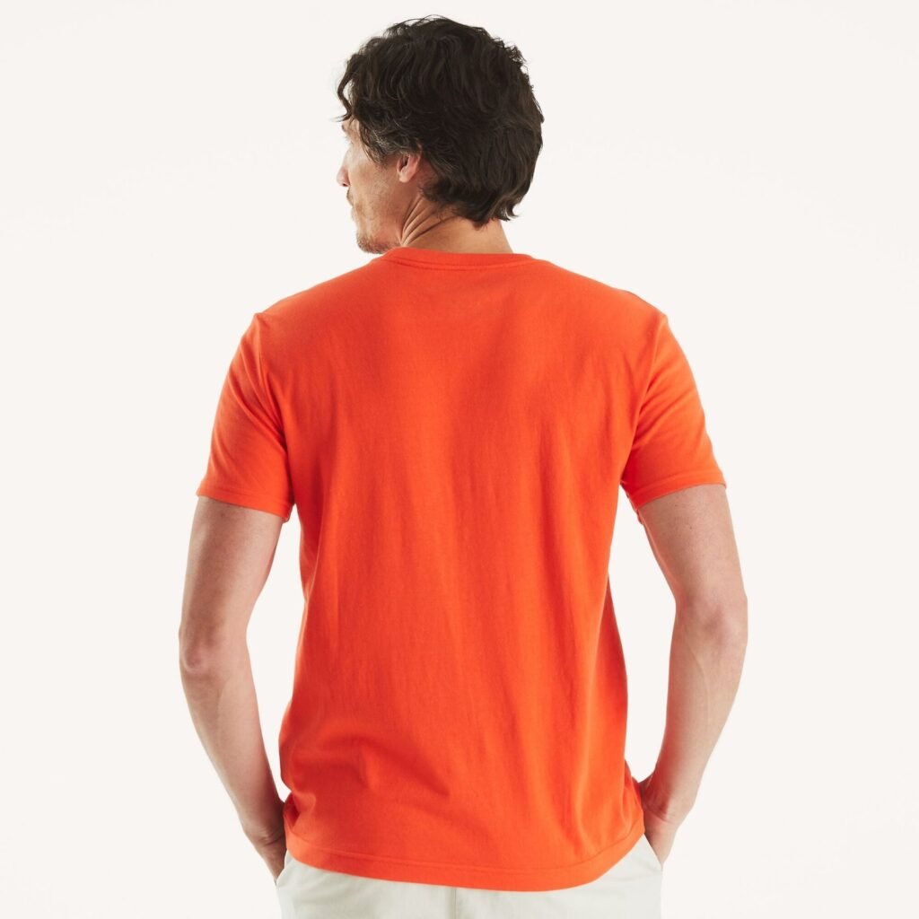 Nautica Men’s Graphic Tee Deep Blue Logo