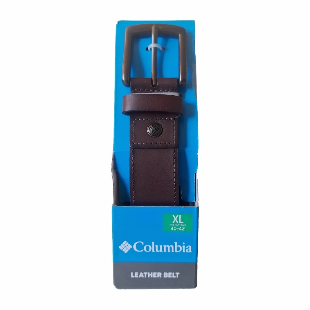 Columbia Men's Leather Belt