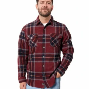 Freedom Foundry Men's Plaid Fleece Shirt NWT