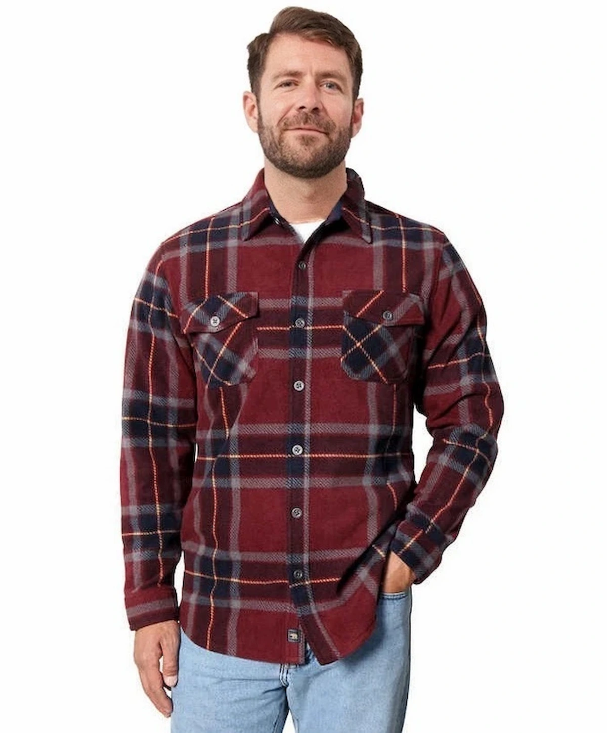 Freedom Foundry Men's Plaid Fleece Shirt NWT - Image 10