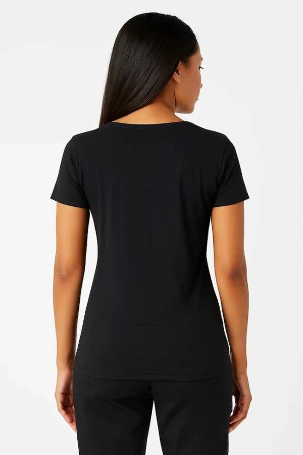 32 Degrees Cool Womens Short Sleeve Scoop Neck 3-PACK
