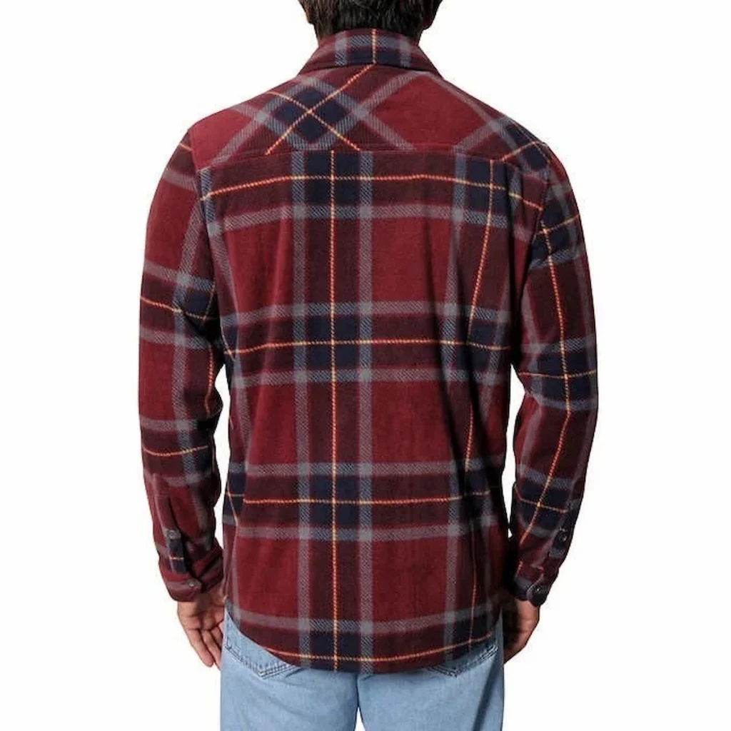 Freedom Foundry Men's Plaid Fleece Shirt NWT
