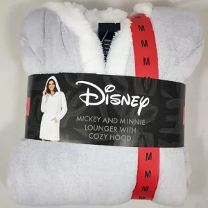 Disney Women's Micky And Minnie Mouse Cozy Hood Pijama - Image 2