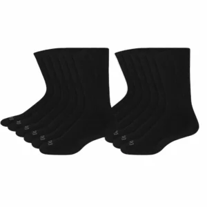 Dickies Men's Work Crew Socks, 12 Pack - Image 3