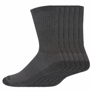 Dickies Men's Dri-Tech Crew Performance Work Socks 6-Pair - Image 2