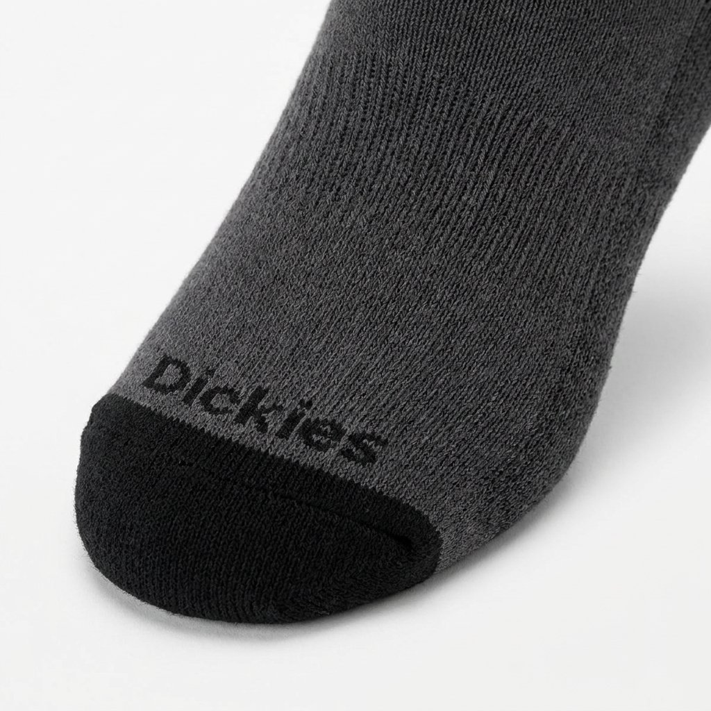 Dickies Men's Dri-Tech Crew Performance Work Socks 6-Pair