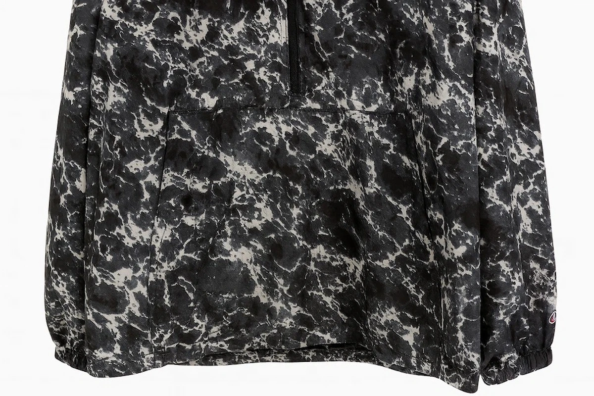 Mens Champion Hooded Windbreaker Jacket Camo - Image 3